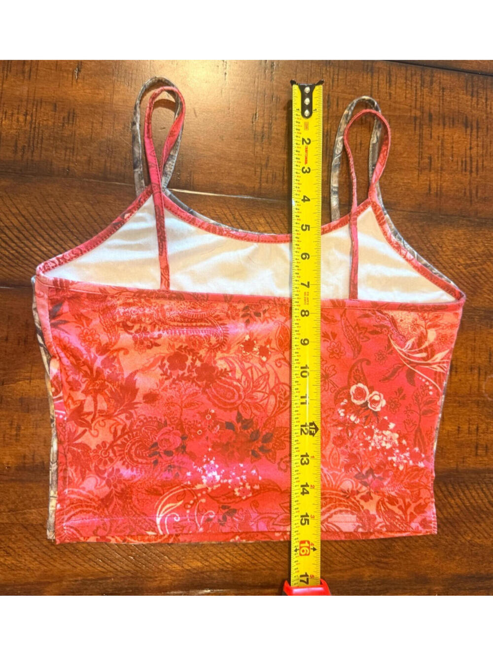 Lot of 2 Camouflage and Floral  Cami Crop Tops - Size XS - Picture 4 of 5